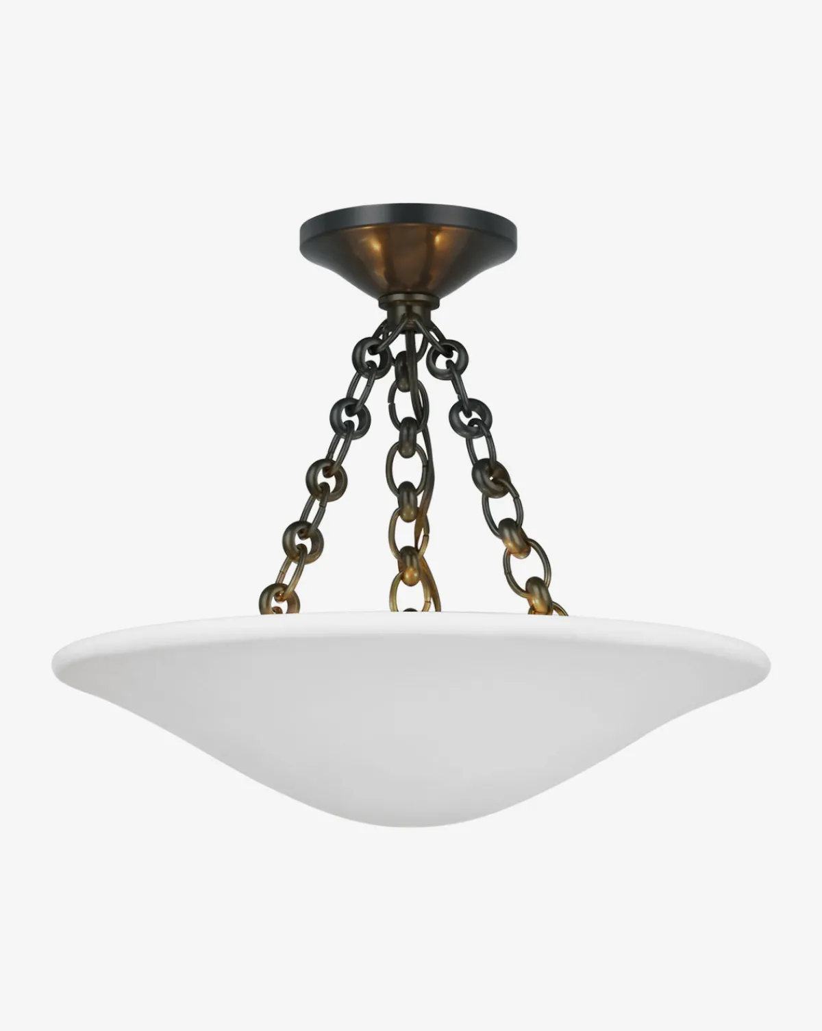 Mollino Large Semi-Flush Mount|Visual Comfort & Co. Signature Sale