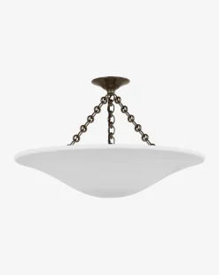Mollino Large Semi-Flush Mount|Visual Comfort & Co. Signature Sale