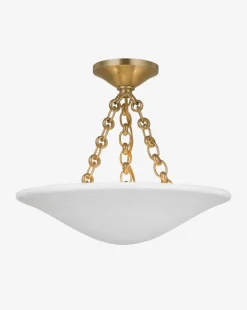 Mollino Large Semi-Flush Mount|Visual Comfort & Co. Signature Sale