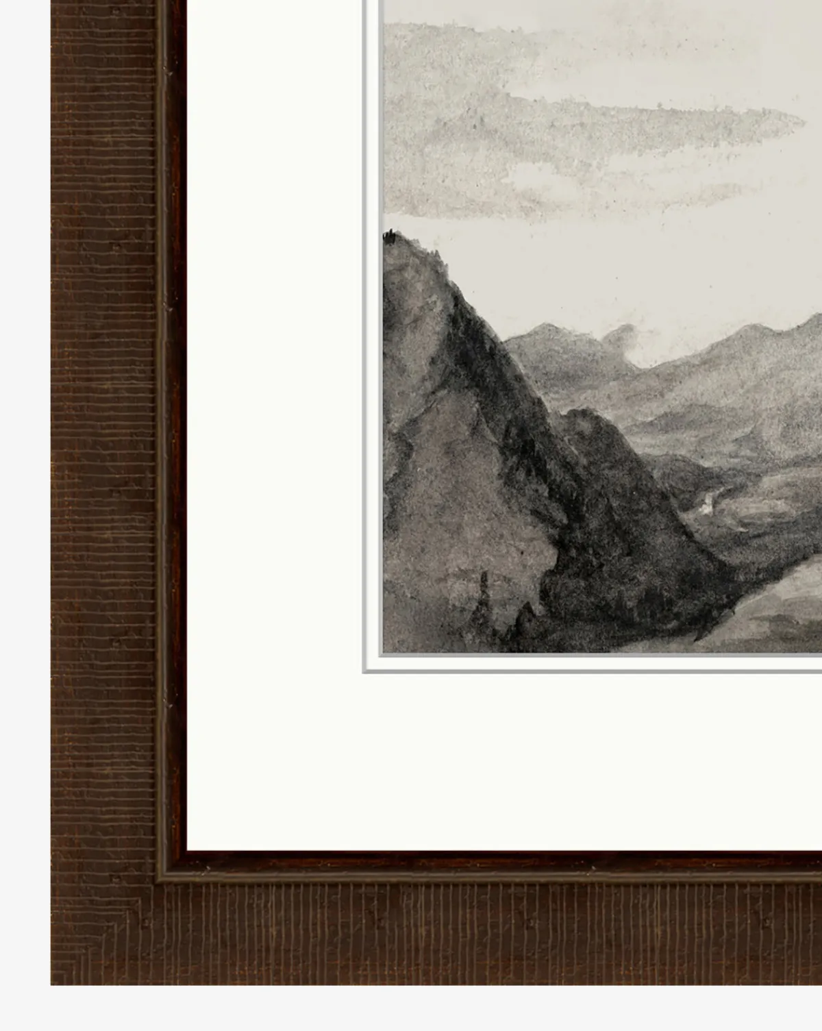 Monochrome Mountains|Art Headquarters, LLC DBA Wendover Art Group DBA Kevin O'Brien Studio Outlet