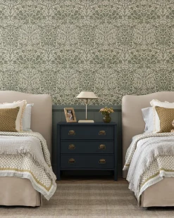 Morris & Co. x McGee & Co. Blackthorn Wallpaper|Sanderson Design Group, Inc. New