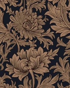 Morris & Co. x McGee & Co. Chrysanthemum Wallpaper|Sanderson Design Group, Inc. Online