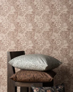 Morris & Co. x McGee & Co. Marigold Umber Wallpaper|Sanderson Design Group, Inc. Online