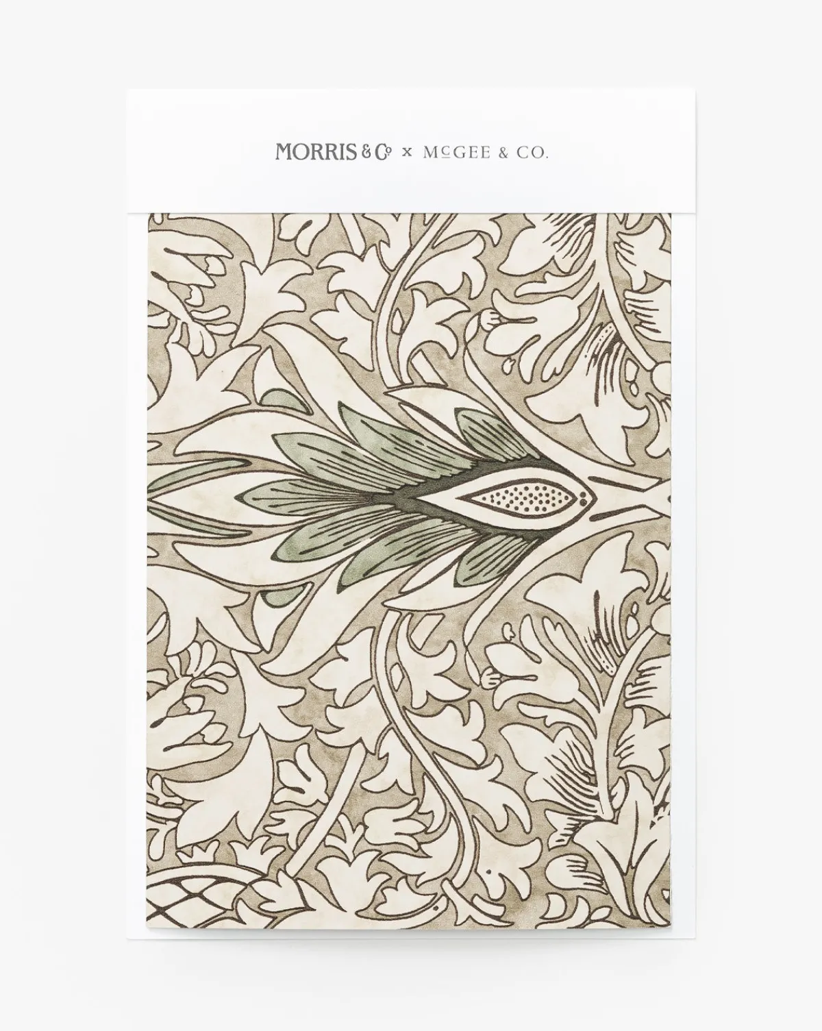 Morris & Co. x McGee & Co. Snakeshead Wallpaper Swatch|Sanderson Design Group, Inc. New
