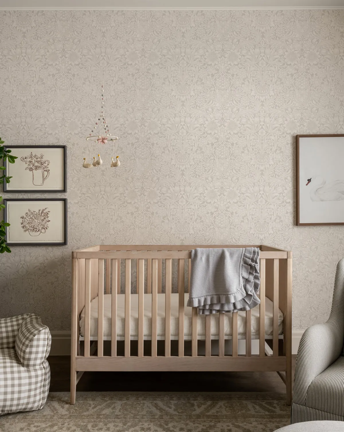 Morris & Co. x McGee & Co. Sunflower Porcelain Wallpaper|Sanderson Design Group, Inc. Hot