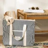 Navy Striped Cooler Bag|Business & Pleasure Co. Online