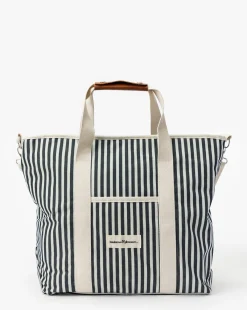 Navy Striped Cooler Bag|Business & Pleasure Co. Online