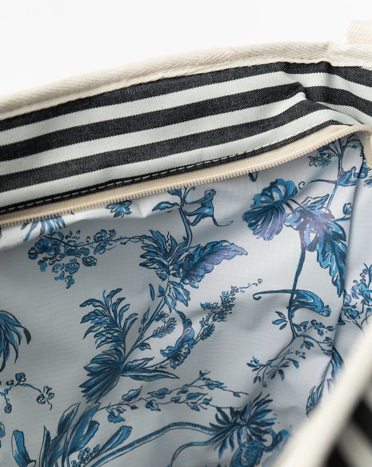 Navy Striped Cooler Bag|Business & Pleasure Co. Online