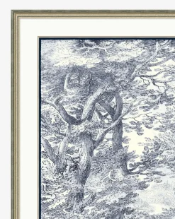 Navy Toile No. 1|Art Headquarters, LLC DBA Wendover Art Group DBA Kevin O'Brien Studio Best