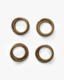 Nichols Napkin Rings (Set of 4)|Nawab Regency