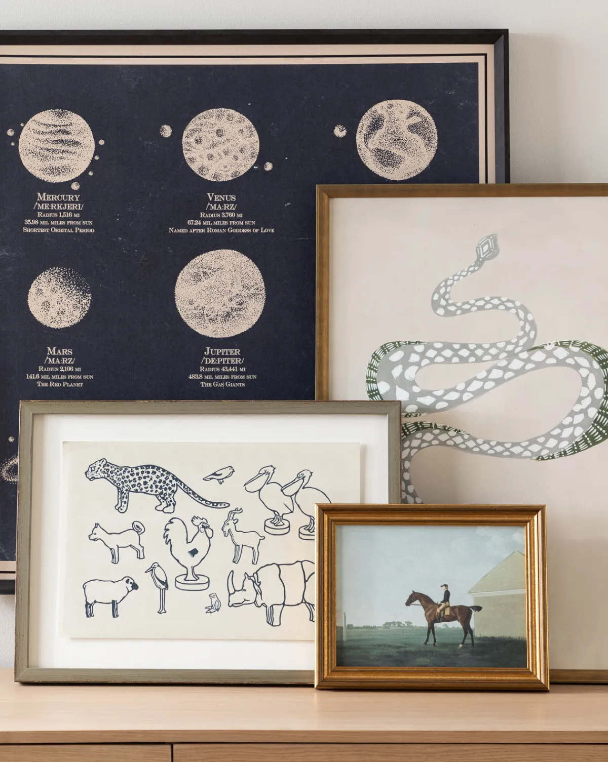 Nine Planets Diagram|Art Headquarters, LLC DBA Wendover Art Group DBA Kevin O'Brien Studio Outlet