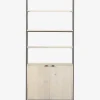 Noland Wide Bookshelf|Four Hands Outlet