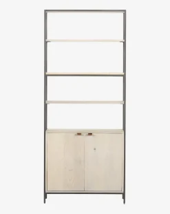 Noland Wide Bookshelf|Four Hands Outlet