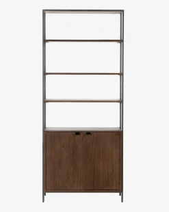 Noland Wide Bookshelf|Four Hands Outlet