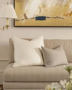 Norton Cream Pillow Cover|Vini Exports Hot