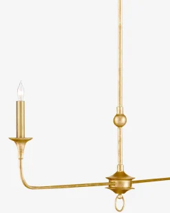 Nottaway Linear Chandelier|Currey & Co. Clearance
