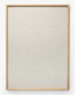 Oak & Linen Memo Board|Credence Clearance