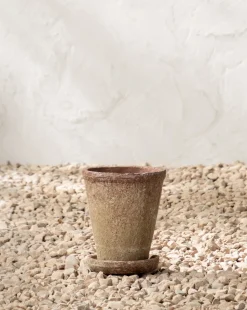 Oksana Distressed Cement Planter|Creative Co-op Hot