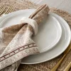 Olena Block Print Napkins (Set of 4)|Renuka Inc.
