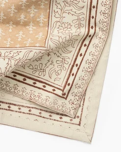 Olena Block Print Napkins (Set of 4)|Renuka Inc.
