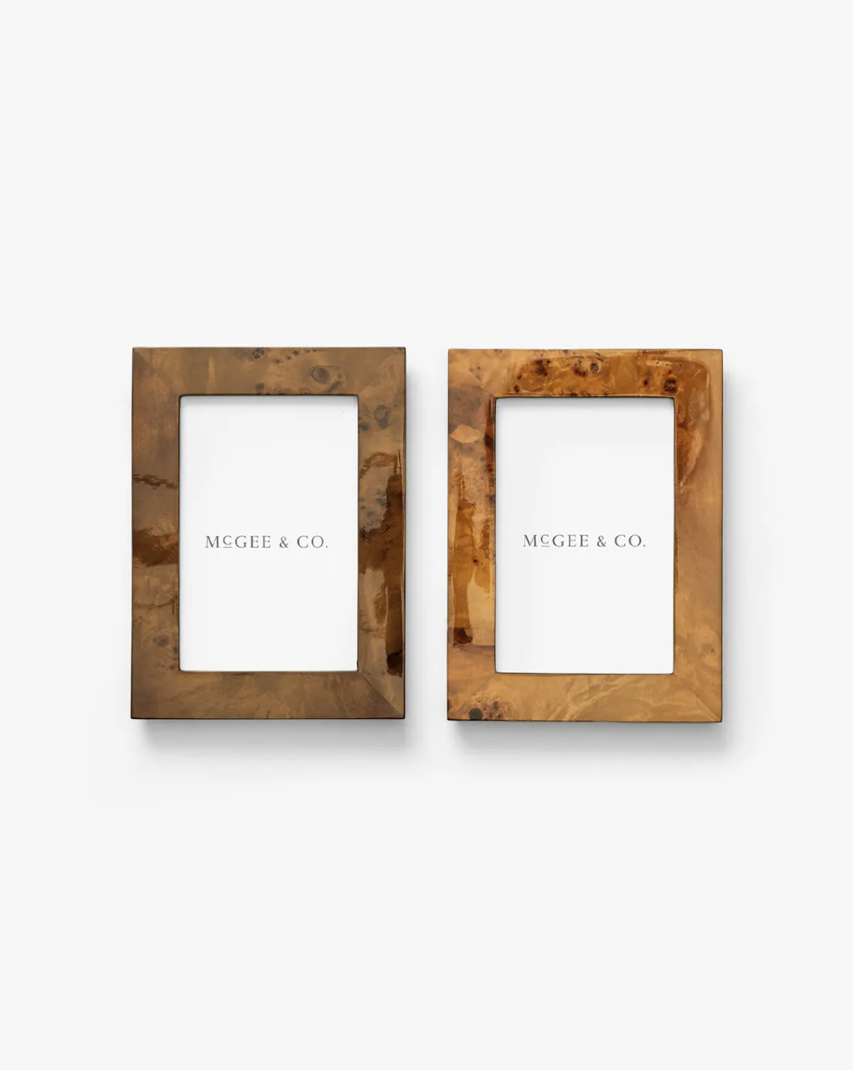 Oliver Burl 4x6 Frames (Set of 2)|Two's Company New
