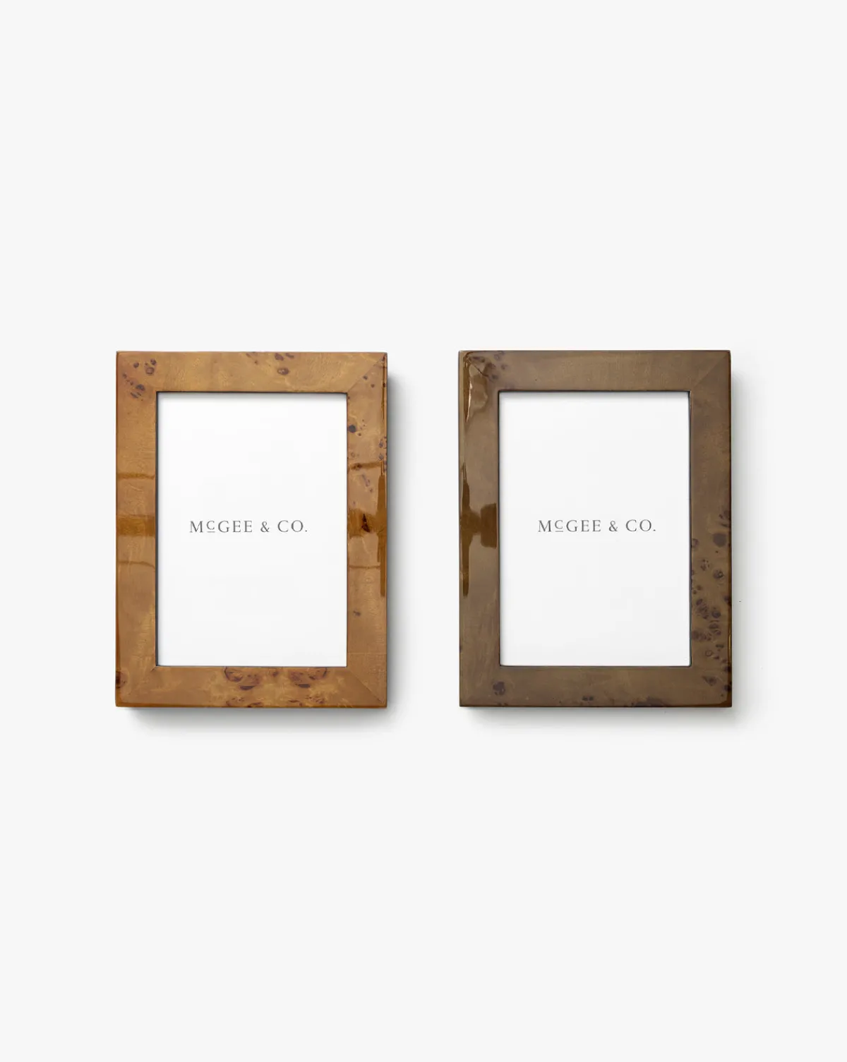 Oliver Burl 5x7 Frames (Set of 2)|Two's Company Clearance