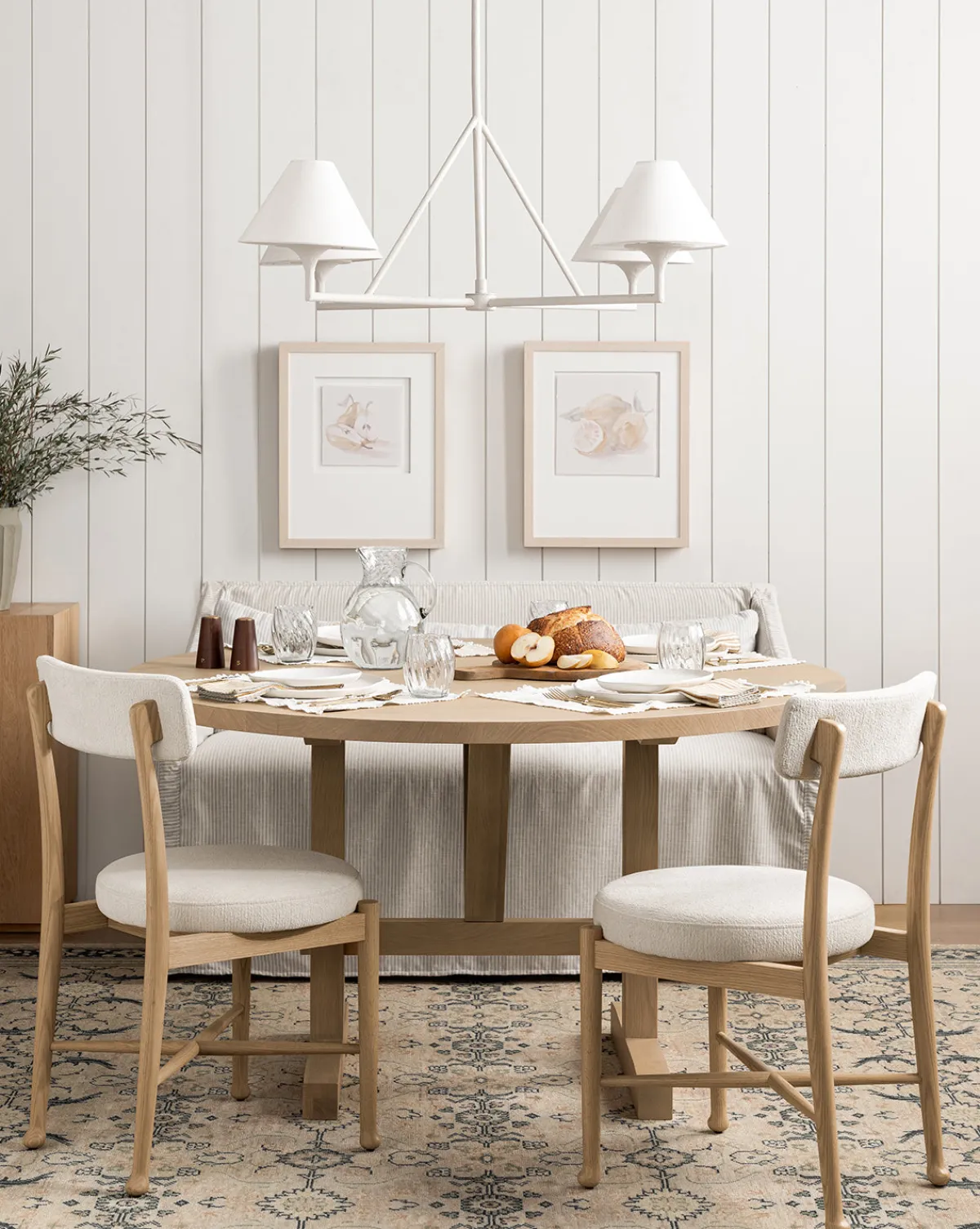 Olivier Slipcover Dining Bench|Rowe Fine Furniture, Inc. Outlet