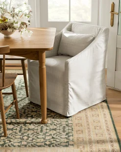 Olivier Slipcover Dining Arm Chair|Rowe Fine Furniture, Inc. Sale