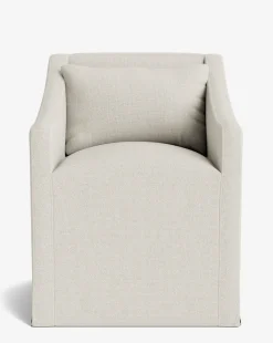 Olivier Slipcover Dining Arm Chair|Rowe Fine Furniture, Inc. Sale
