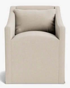Olivier Slipcover Dining Arm Chair|Rowe Fine Furniture, Inc. Sale