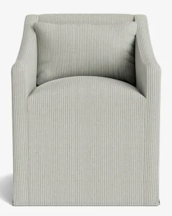 Olivier Slipcover Dining Arm Chair|Rowe Fine Furniture, Inc. Sale