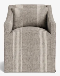 Olivier Slipcover Dining Arm Chair|Rowe Fine Furniture, Inc. Sale