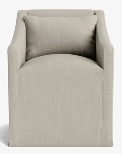Olivier Slipcover Dining Arm Chair|Rowe Fine Furniture, Inc. Sale