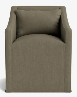 Olivier Slipcover Dining Arm Chair|Rowe Fine Furniture, Inc. Sale