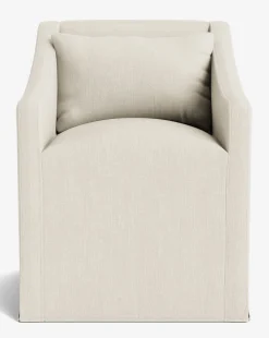 Olivier Slipcover Dining Arm Chair|Rowe Fine Furniture, Inc. Sale