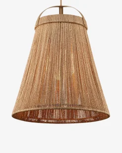 Parnell Natural Pendant|Currey & Co. Outlet