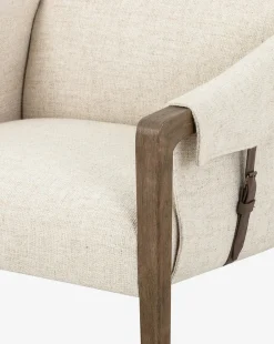 Payson Leather Chair|Four Hands Clearance