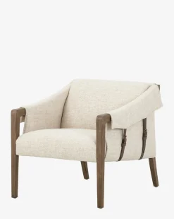 Payson Leather Chair|Four Hands Clearance