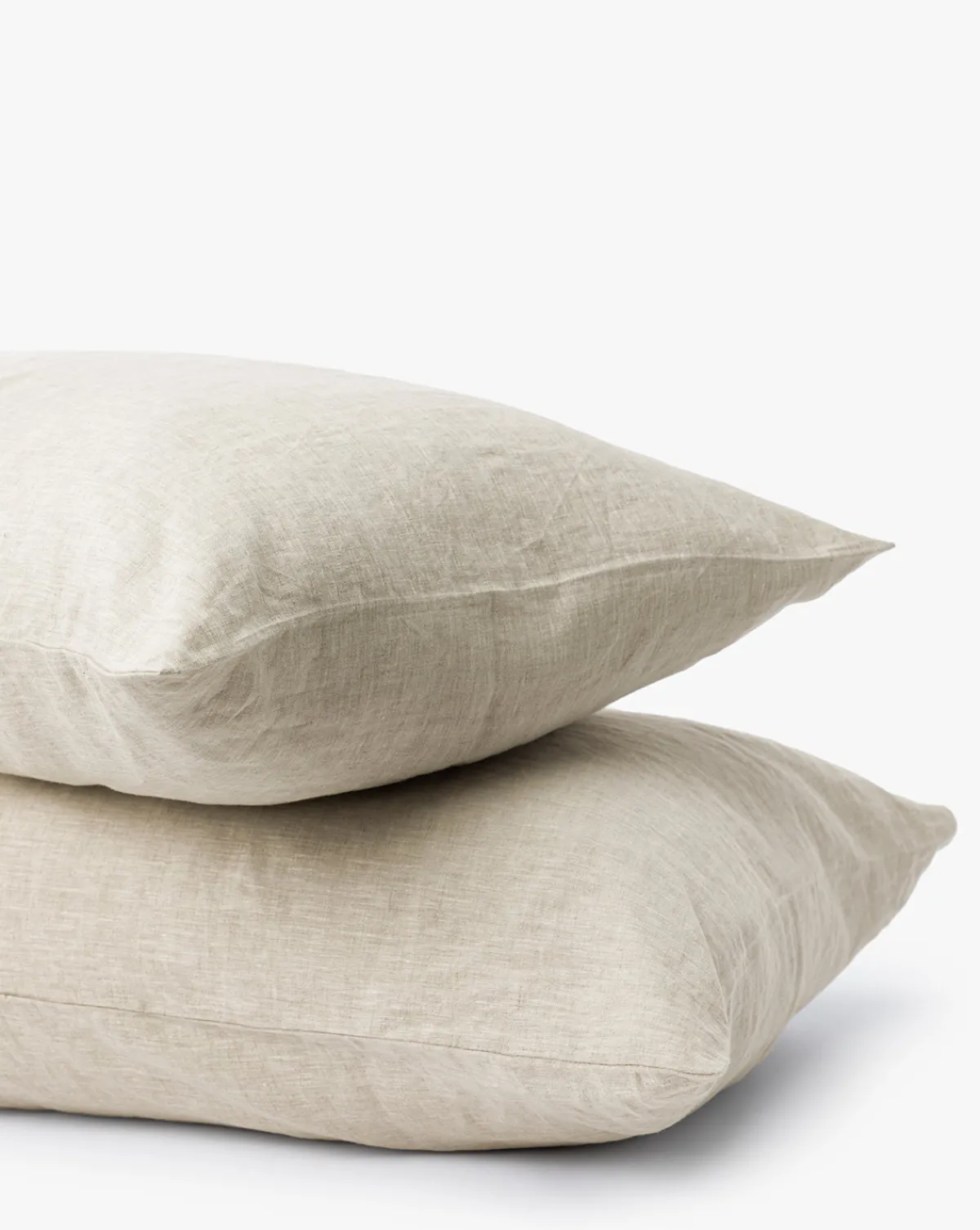 Penelope Beige Linen Shams (Set of 2)|J Call Designs LLC dba Sew Miami LLC Outlet