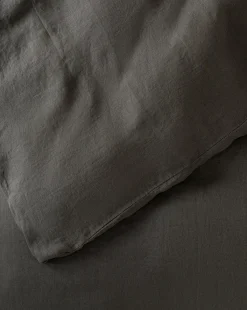 Penelope Gray Linen Duvet Cover|J Call Designs LLC dba Sew Miami LLC