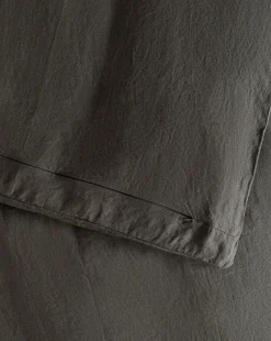 Penelope Gray Linen Duvet Cover|J Call Designs LLC dba Sew Miami LLC