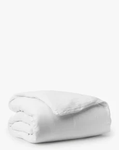 Penelope White Linen Duvet Cover|J Call Designs LLC dba Sew Miami LLC New