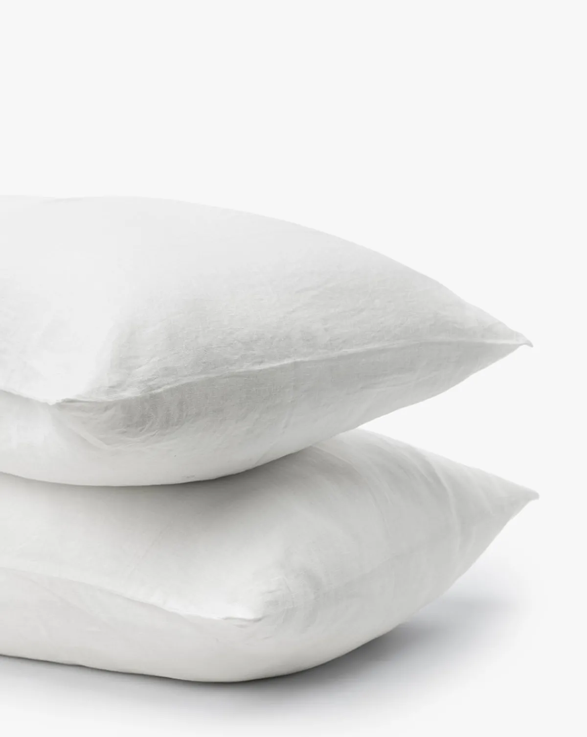 Penelope White Linen Shams (Set of 2)|J Call Designs LLC dba Sew Miami LLC Best