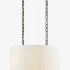 Perfect Pleat Oval Hanging Shade|Visual Comfort & Co. Signature