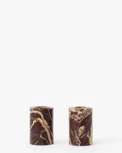 Perrin Marble Taper Holders (Set of 2)|Makerspalm Clearance