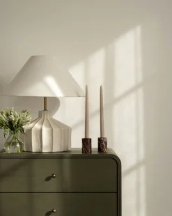 Perrin Marble Taper Holders (Set of 2)|Makerspalm Clearance