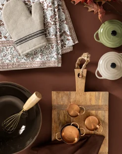Petra Stoneware Mini Lidded Baker|Creative Co-op Hot