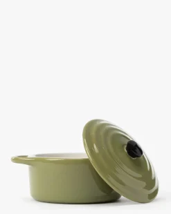 Petra Stoneware Mini Lidded Baker|Creative Co-op Hot