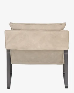 Peyton Leather Sling Chair|Four Hands New