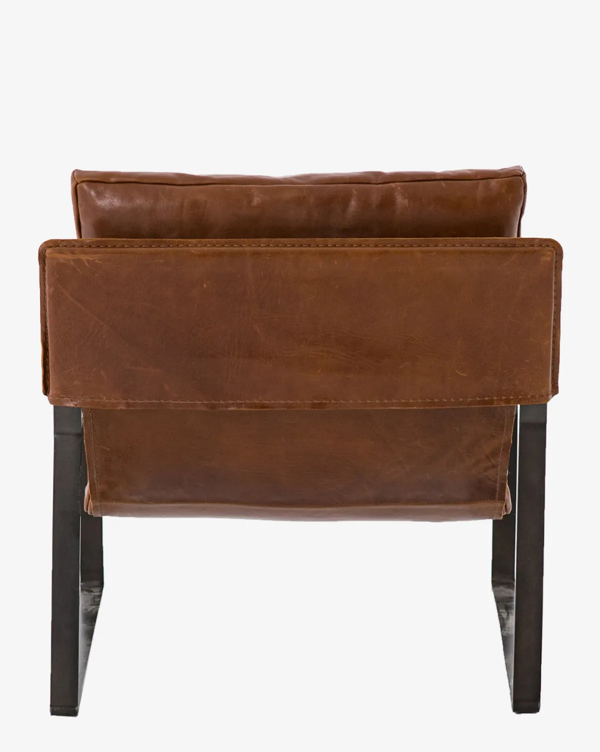 Peyton Leather Sling Chair|Four Hands New